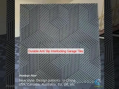 टिकाऊ एंटी स्लिप इंटरलॉकिंग गेराज टाइलें