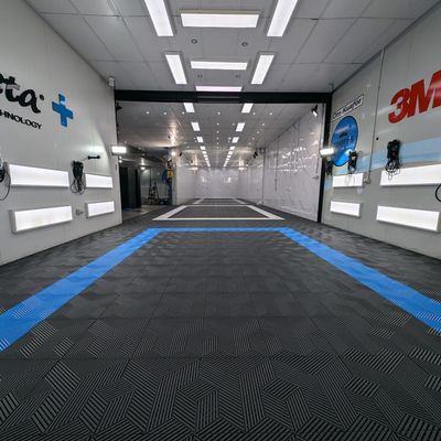 पॉलीप्रोपाइलीन गेराज फर्श टाइल