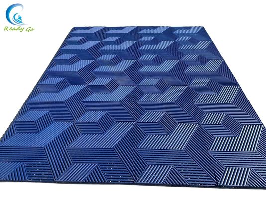 100% शीर्ष पीपी कच्चे माल गैराज टाइल वहन क्षमता 40 टन से अधिक