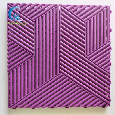 स्थापित करने के लिए आसान गैरेज फर्श 2 साल की वारंटी नई शीर्ष पीपी कच्चे माल